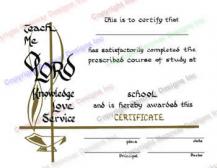 711 Graduation Certificate