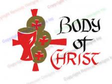 305 Body of Christ - Mass Card for the Living