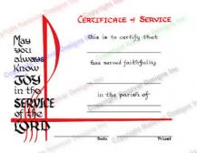 202 Certificate of Service
