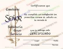 806 Spanish Graduation Certificate
