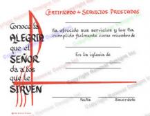 502 Spanish Certificate of Service