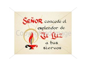 Tu Luz Spanish Mass Card of the Dead